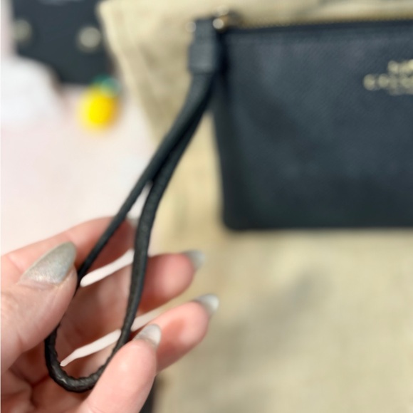 Coach Corner Zip Wristlet - Picture 6 of 8
